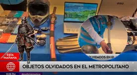 'Samurai' olvida espada en el Metropolitano y ATU busca al dueño