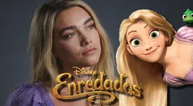 Florence Pugh interpretaría a Rapunzel en el live-action de la princesa Disney