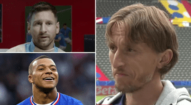 Luka Modric RESPALDÓ a Messi y contradijo a Mbappé: "El Mundial es más difícil"