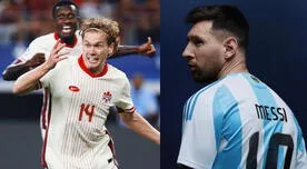 ¿Mensaje para Messi? El FUERTE post de Canadá tras conocer que jugará ante Argentina