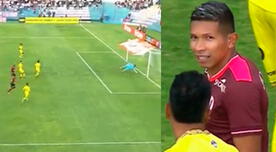 Edison Flores anotó GOLAZO de zurda en Cajabamba y firmó el 2-0 ante Comerciantes Unidos