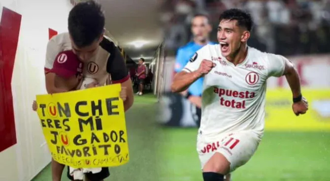 José Rivera sorprendió a un seguidor de Universitario de Deportes.