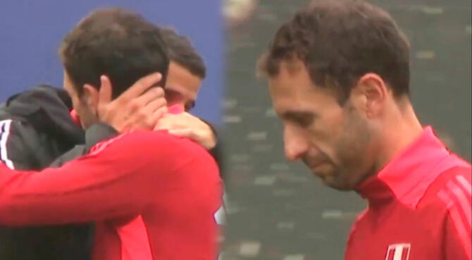 Así fue la emotiva despedida de Calcaterra tras su primer entrenamiento con la selección