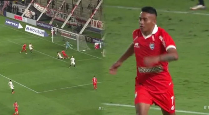 Cienciano marcó el descuento ante Universitario.