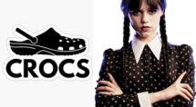 Crocs se vuelve gótico: La nueva colección inspirada en Merlina Addams