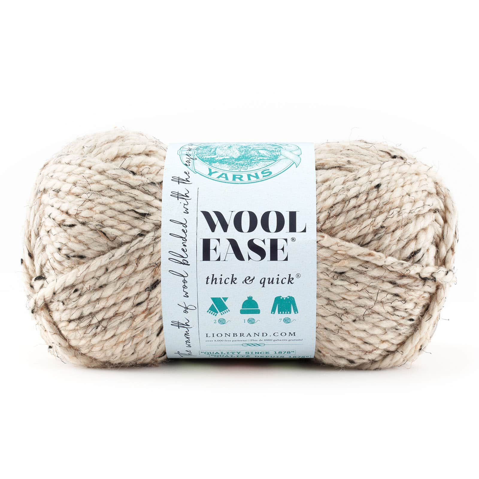 Lion Brand&#xAE; Wool-Ease&#xAE; Thick &#x26; Quick&#xAE; Solid Yarn