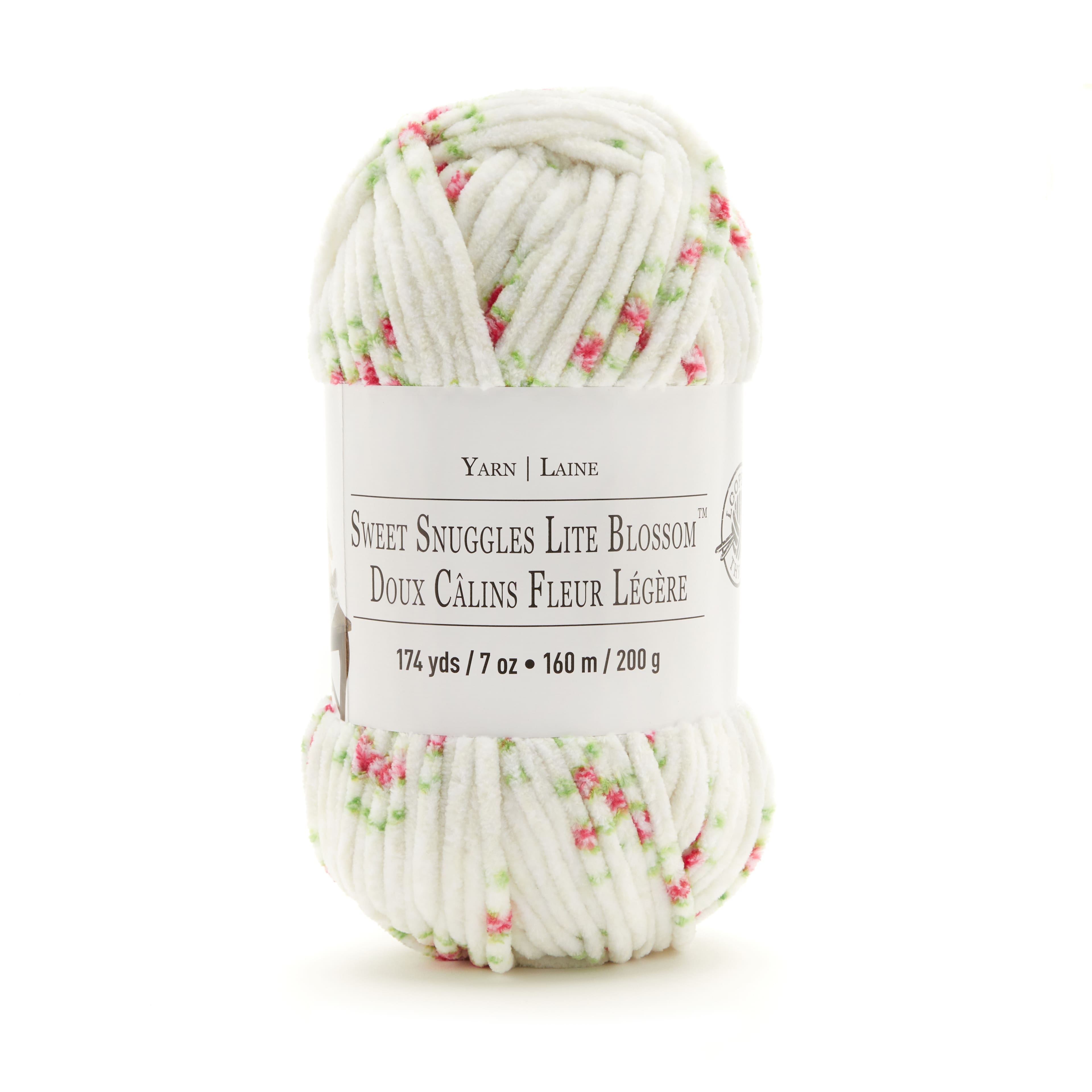 Sweet Snuggles Lite Blossom&#x2122; Yarn by Loops &#x26; Threads