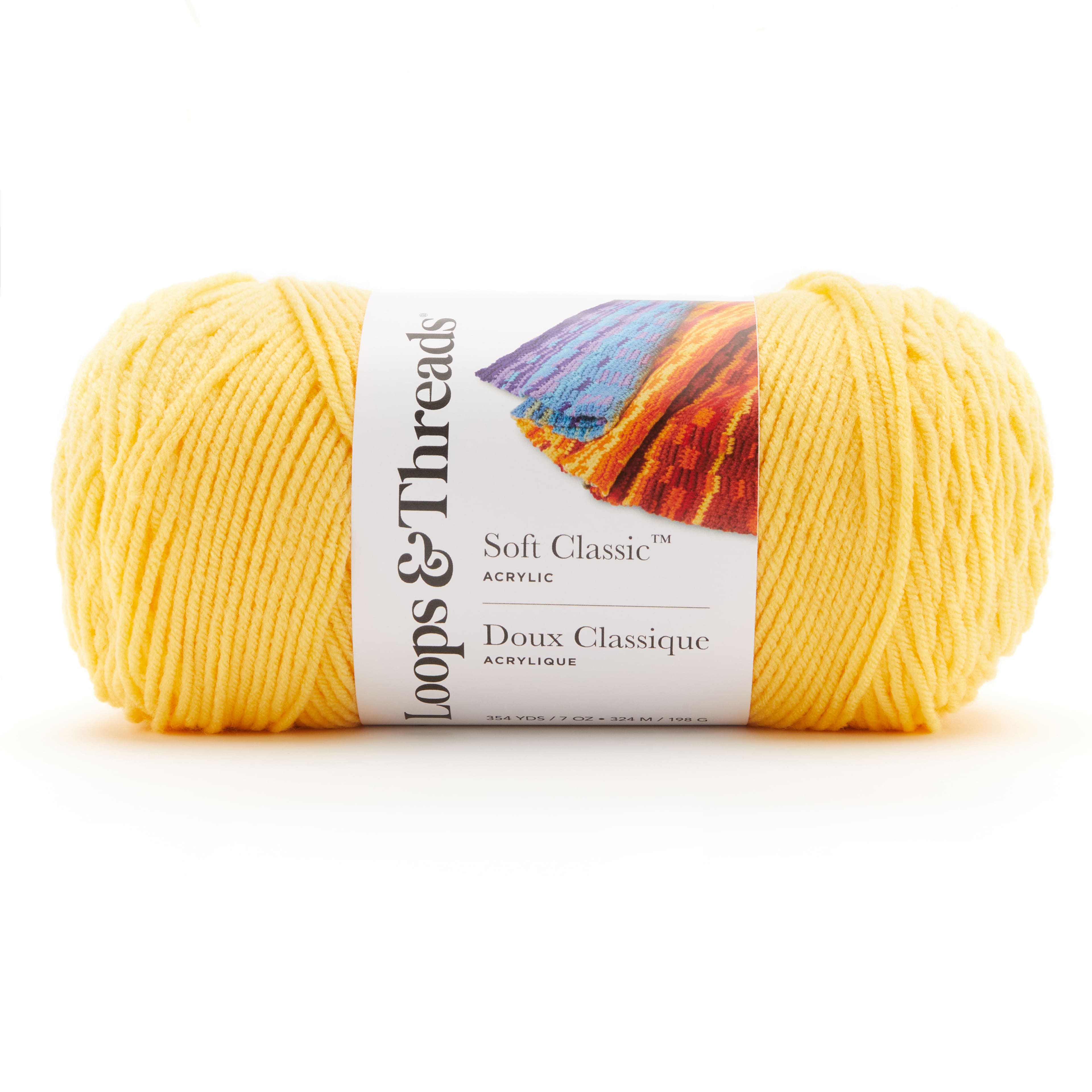 Soft Classic&#x2122; Solid Yarn by Loops &#x26; Threads&#xAE;