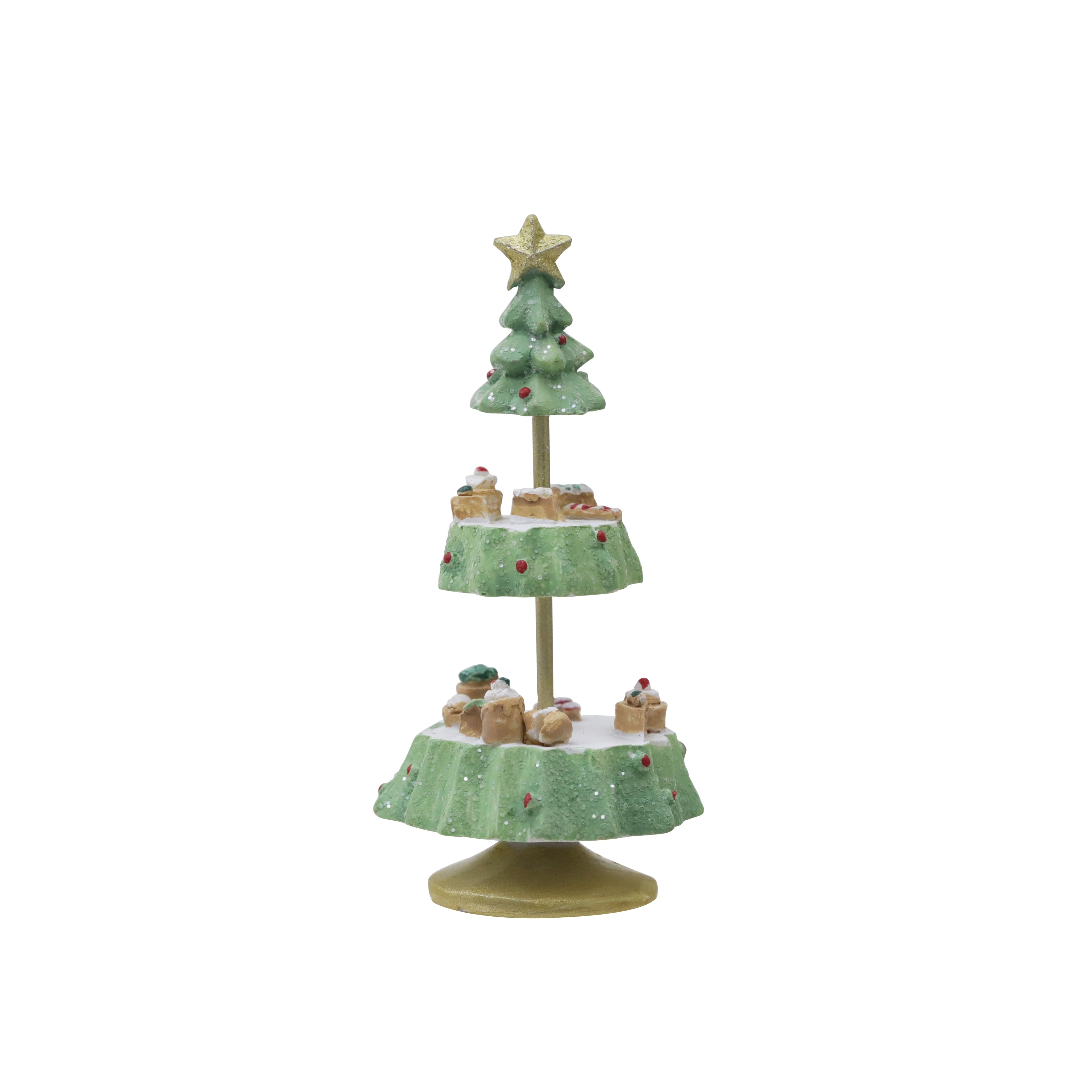 Mini Green 3-Tier Tree by Ashland&#xAE;