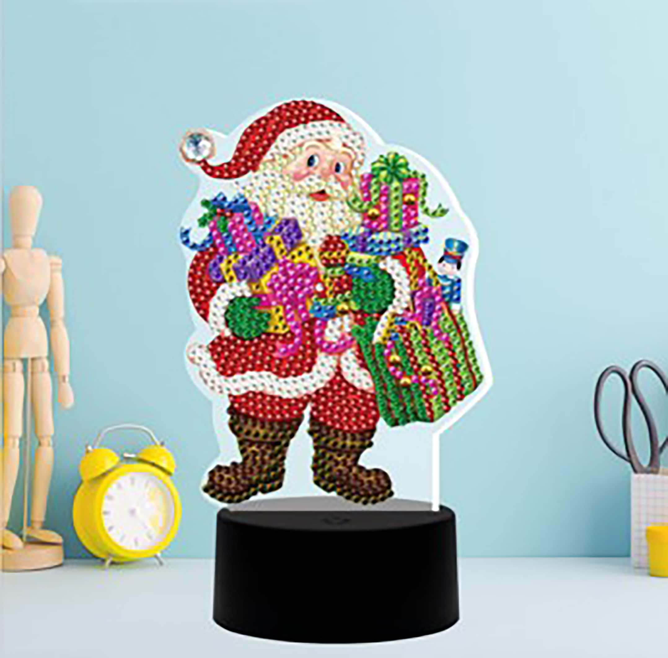 Sparkly Selections Santa Lamp Diamond Art Kit