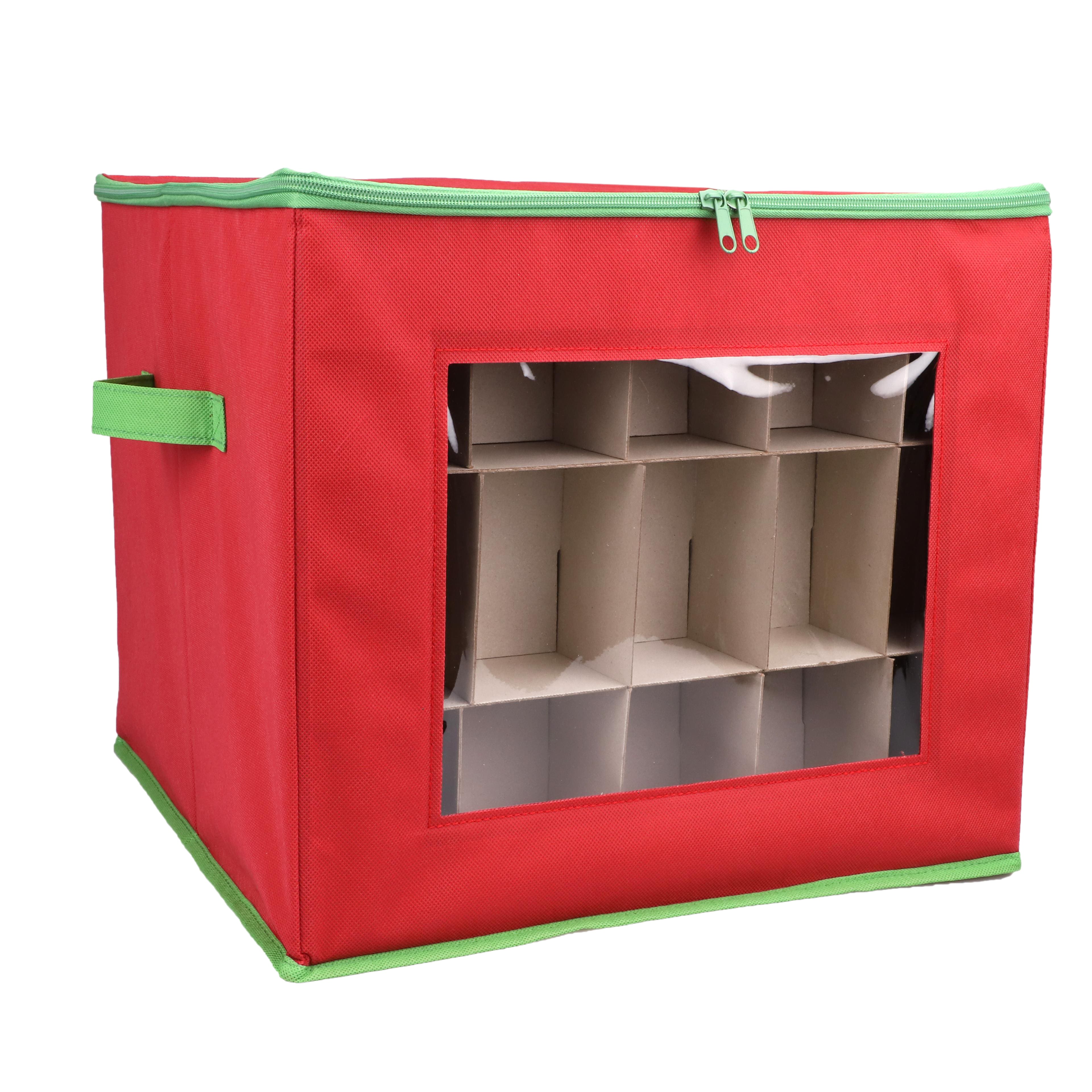 Red Ornament Soft Storage Set by Simply Tidy&#x2122;