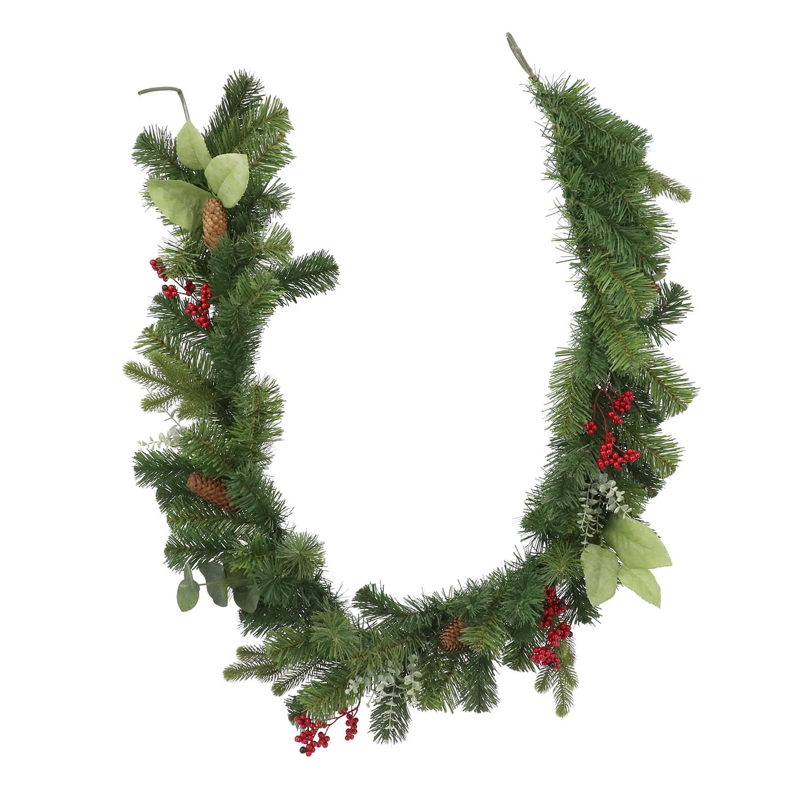 6ft. Eucalyptus, Pine &#x26; Berry Garland by Ashland&#xAE;