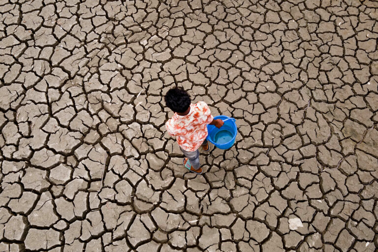 Drought in Bangladesh.