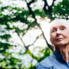 Jane Goodall in Japan in June 2023. Photo taken by Kaori Nishida