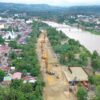 Banner image of Cagayan de Oro flood control project construction, courtesy of Project LUPAD.