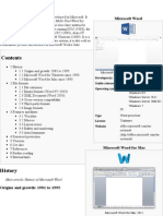 Microsoft Word - Wikipedia, The Free Encyclopedia