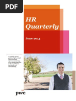 HR Quarterly PWC