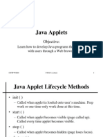 Cs423 Java Applet