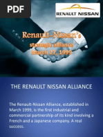 Renault Nissan Strategic Alliance