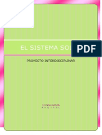 El Sistema Solar: Proyecto Interdisciplinar