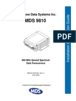 MDS Radio 9810 User Manual