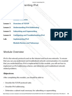 07-Module 5 - Implementing IPv4