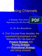 Marketing Channels: A Strategic Tool of Growing Importance For The Next Millennium