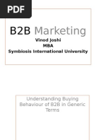 B2B Marketing PPT by Sir