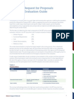 Request Proposals Evaluation Guide PDF