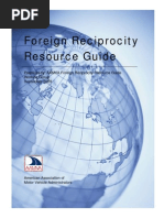 Foreign Reciprocity Resource Guide Sept2009