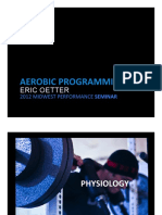 Aerobic Programming Eric Oetter