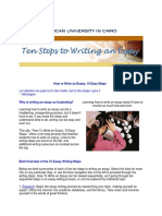 10 Basic Steps To Write An Essay PDF