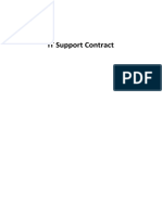 It Support Contract