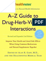 Drug Herb Interactions PDF