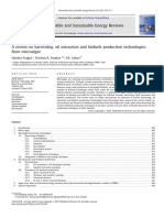 A Review On Harvesting, Oil Extraction and Biofuels Production Technologies