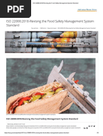 ISO 22000 - 2018-Revising The Food Safety Management System Standard