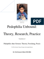 Frits Bernard - Pedophilia Unbound: Theory, Research, Practice