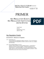 Financial Regulation Primer