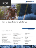 TrainingPeaks How To Start Training With Power Ebook PDF