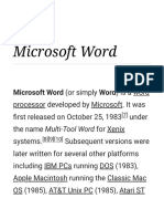 Microsoft Word - Wikipedia