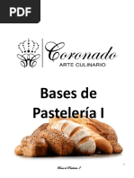 Bases de Pastelería I Alumno Mayo 2018