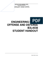 B3L4038 Engineering in The Offense and Defense