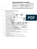 12th Phy ch#16 Test (SEA) PDF