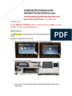 Method 1:: Steps To Flash The DCC Firmware On The M477/M452/M377 For The 59.F0 Error Issue