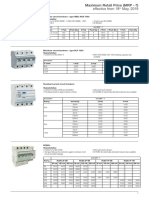 Hager IN Retail Pricelist - May 2019