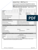 HR 107 A Retirement Form PDF