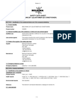 Safety Data Sheet Belzona® 2911 (Elastomer QD Conditioner) : Revision Date: 20/07/2016 Revision: 3.1