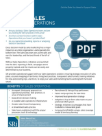 SRi - Fact Sheet - Sales Operations