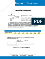 C To SCFM Conversion: Tech Info