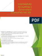 Intermediate Accounting 2 Government Grants (PAS/IAS 20)